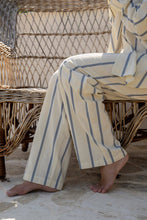 Carica l'immagine nel visualizzatore di Gallery, Pantalone morbido in cotone rigato