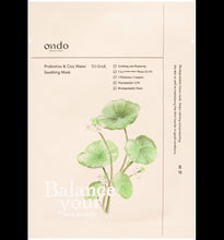 Carica l'immagine nel visualizzatore di Gallery, Probiotics & cica water - SOOTHING MASK