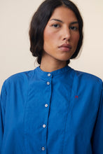 Carica l&#39;immagine nel visualizzatore di Gallery, Camicia in cotone blu worker
