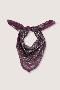 Bandana colore mosto